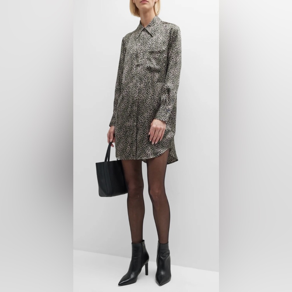 Equipment Leopard Print Blouse